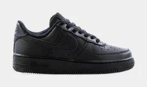 Air Force 1 07 Womens Lifestyle Shoes (Black) nike air force 1 timeless streetwear shoes