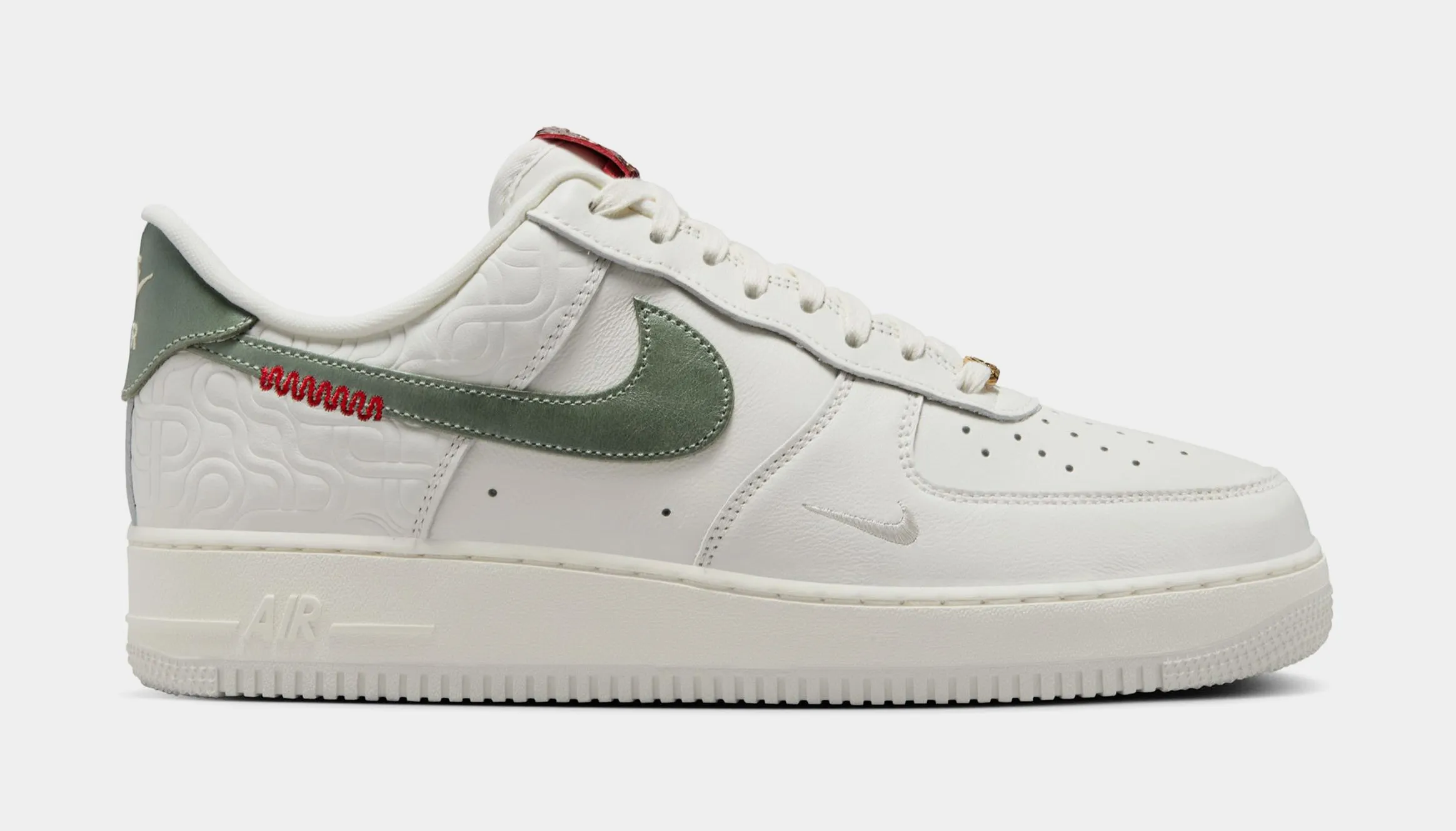 Air Force 1 '07 Year Of The Snake Mens Lifestyle Shoes (Sail/Jade Horizon/Light Bone/University Red) nike air force 1 timeless streetwear shoes