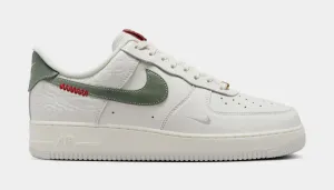 Air Force 1 '07 Year Of The Snake Mens Lifestyle Shoes (Sail/Jade Horizon/Light Bone/University Red) nike air force 1 timeless streetwear shoes