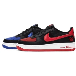 Air Force 1 Black Chile / Racer Blue Nike Air Force 1 heritage shoes for everyday wear