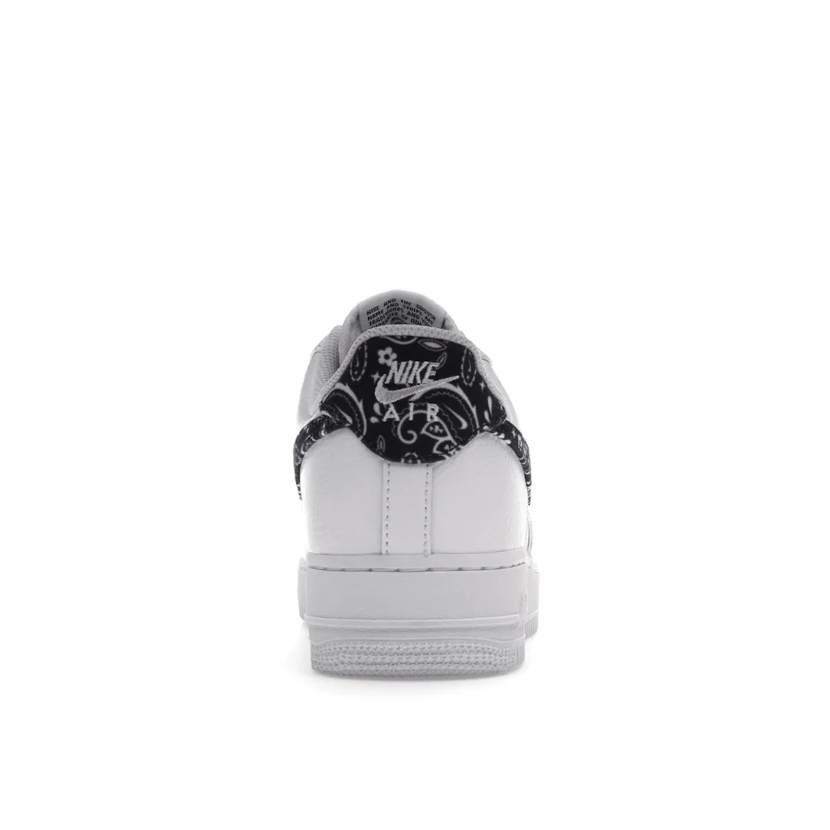 Air Force 1 Black Paisley Nike Air Force 1 classic shoes