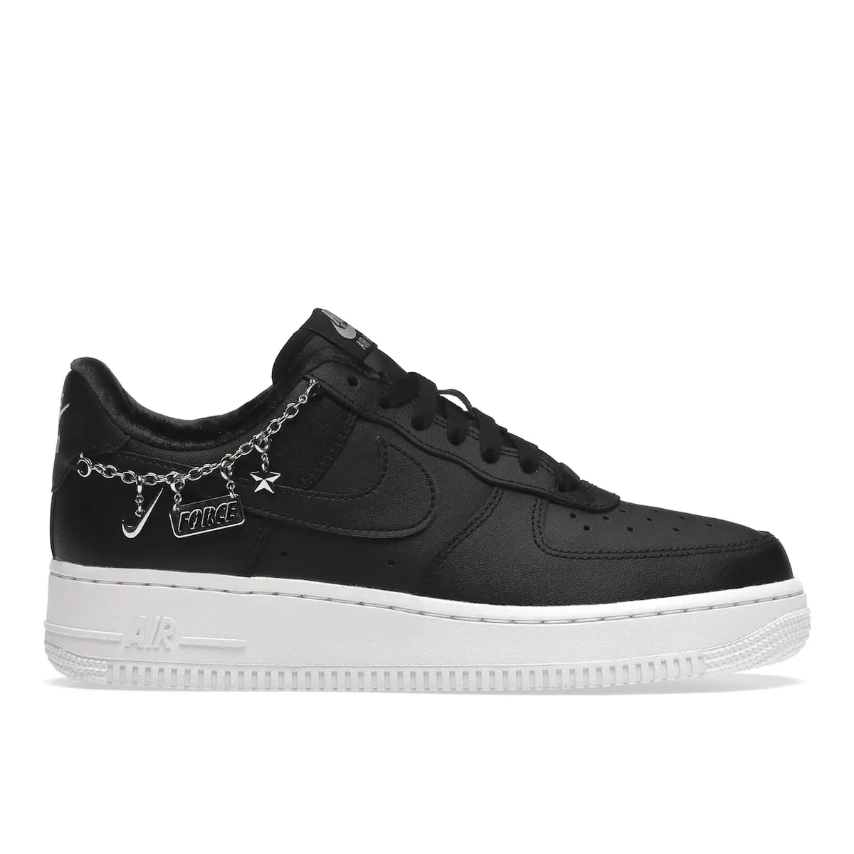 Air Force 1 Black Pendant Nike Air Force 1 heritage shoes for everyday wear
