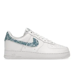 Air Force 1 Blue Paisley Nike Air Force 1 heritage shoes for everyday wear