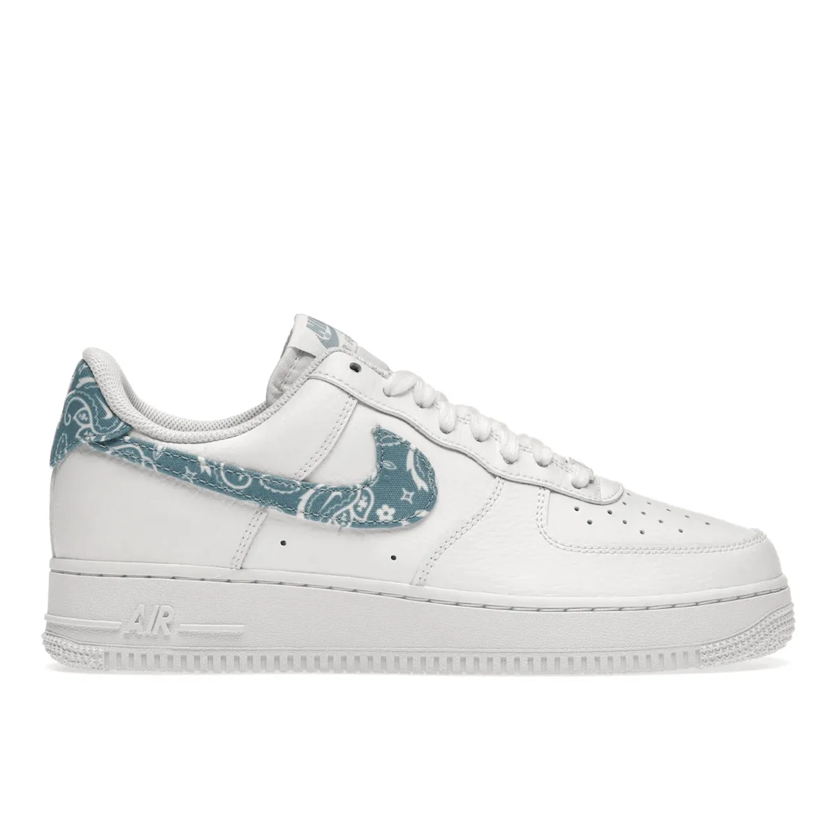 Air Force 1 Blue Paisley Nike Air Force 1 heritage shoes for everyday wear