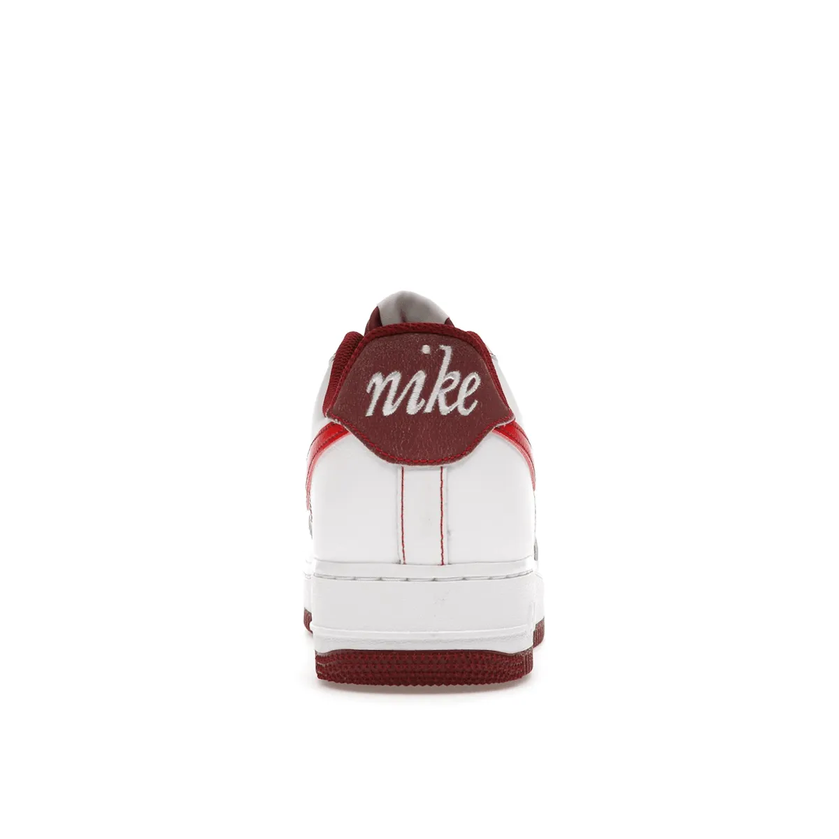 Air Force 1 First Use Team Red Nike Air Force 1 classic shoes