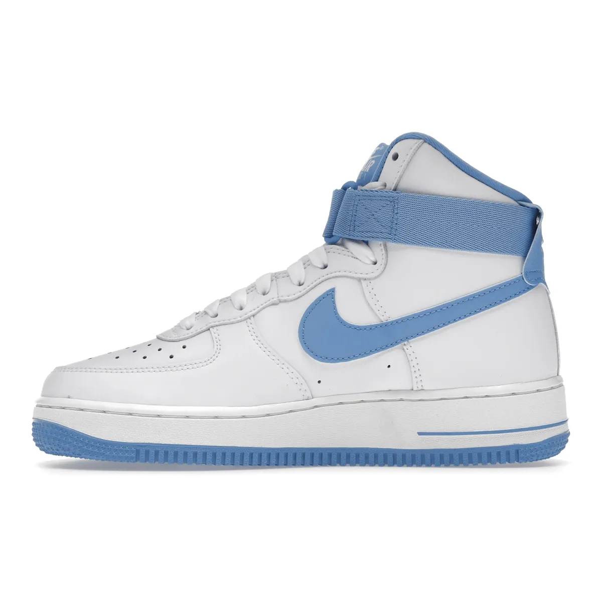 Air Force 1 High AND QS University Blue Nike Air Force 1 classic shoes