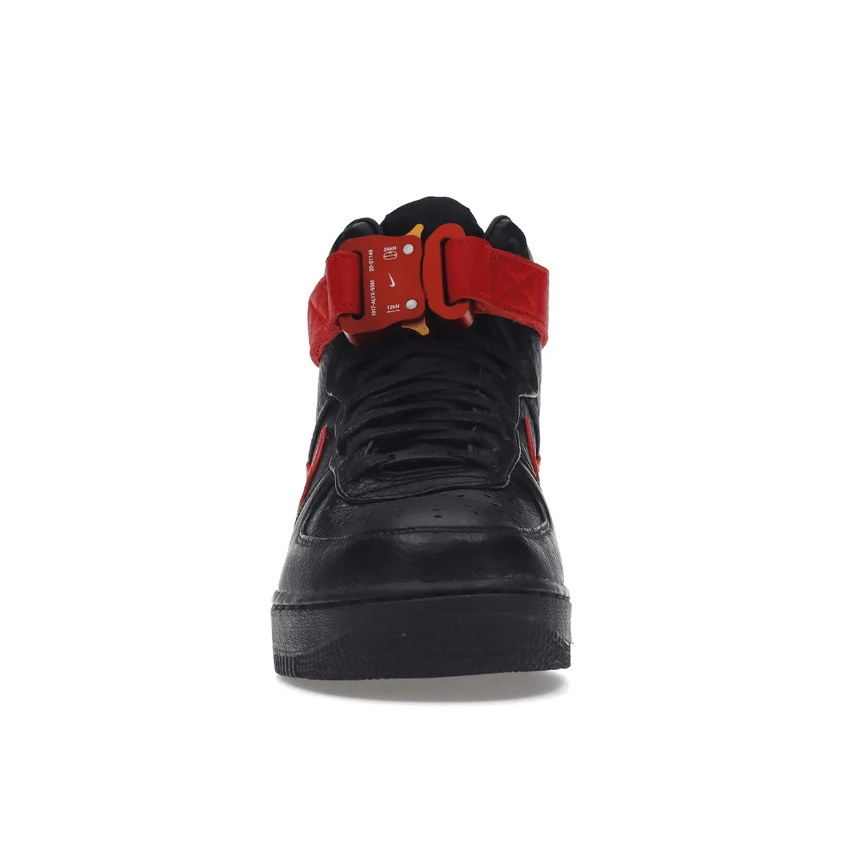 Air Force 1 High x ALYX University Black Red Nike Air Force 1 classic shoes