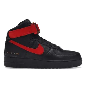 Air Force 1 High x ALYX University Black Red Nike Air Force 1 heritage shoes for everyday wear