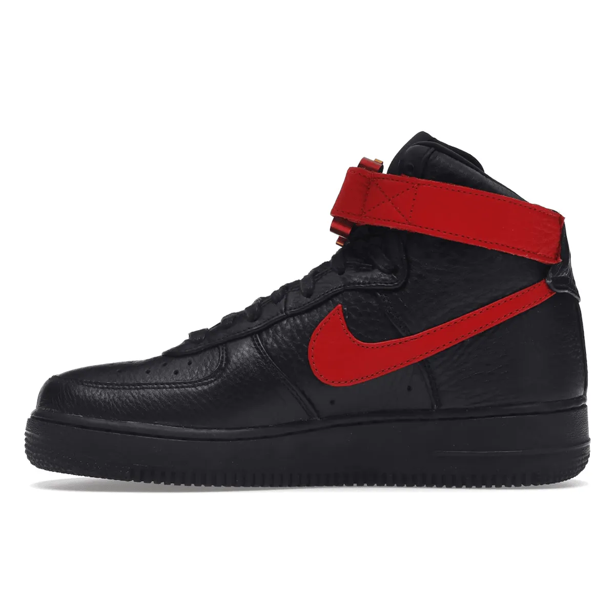 Air Force 1 High x ALYX University Black Red Nike Air Force 1 classic shoes