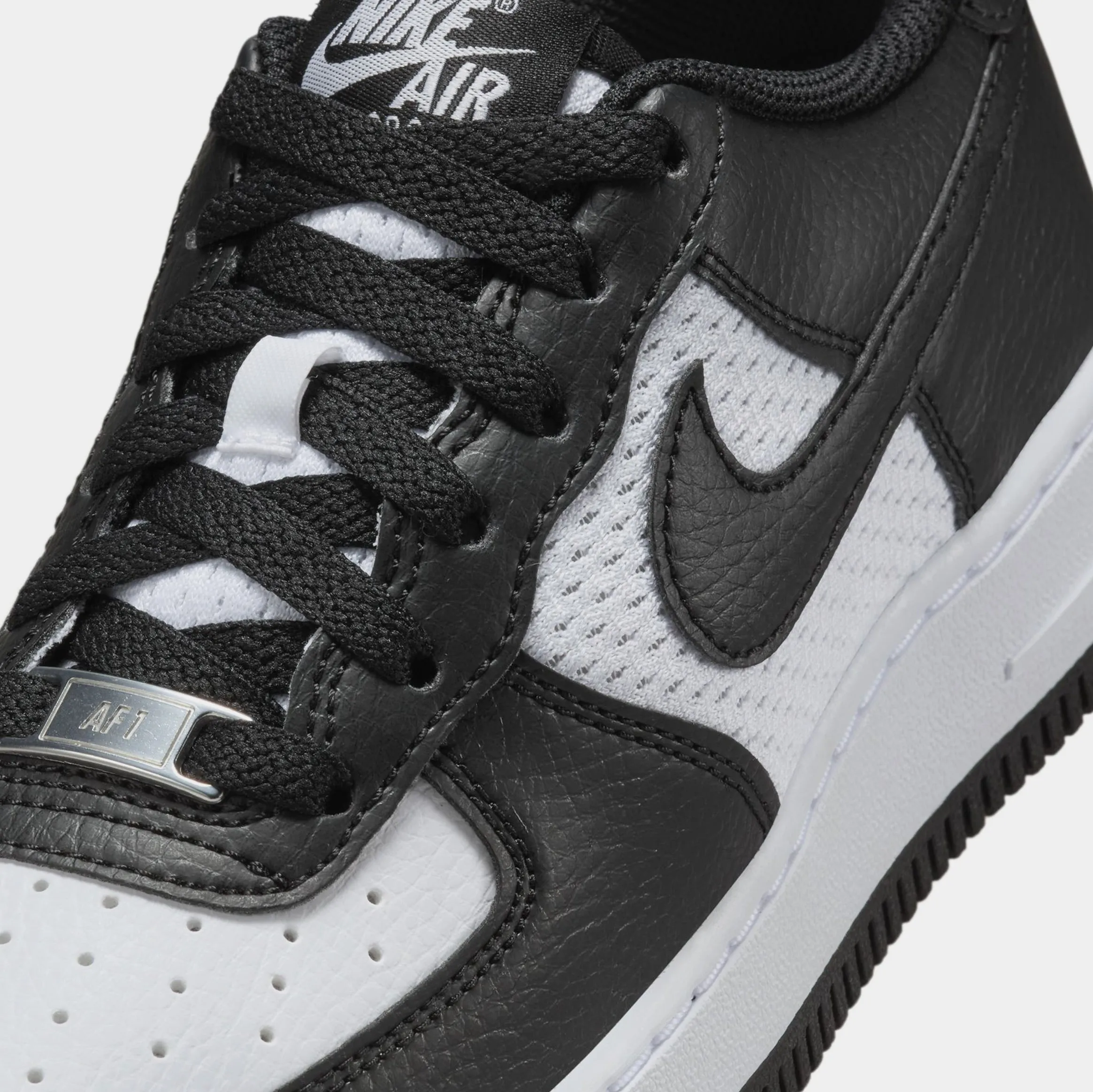 Air Force 1 Low Grade School Lifestyle Shoes (Black/White) Nike Max 95 versions
