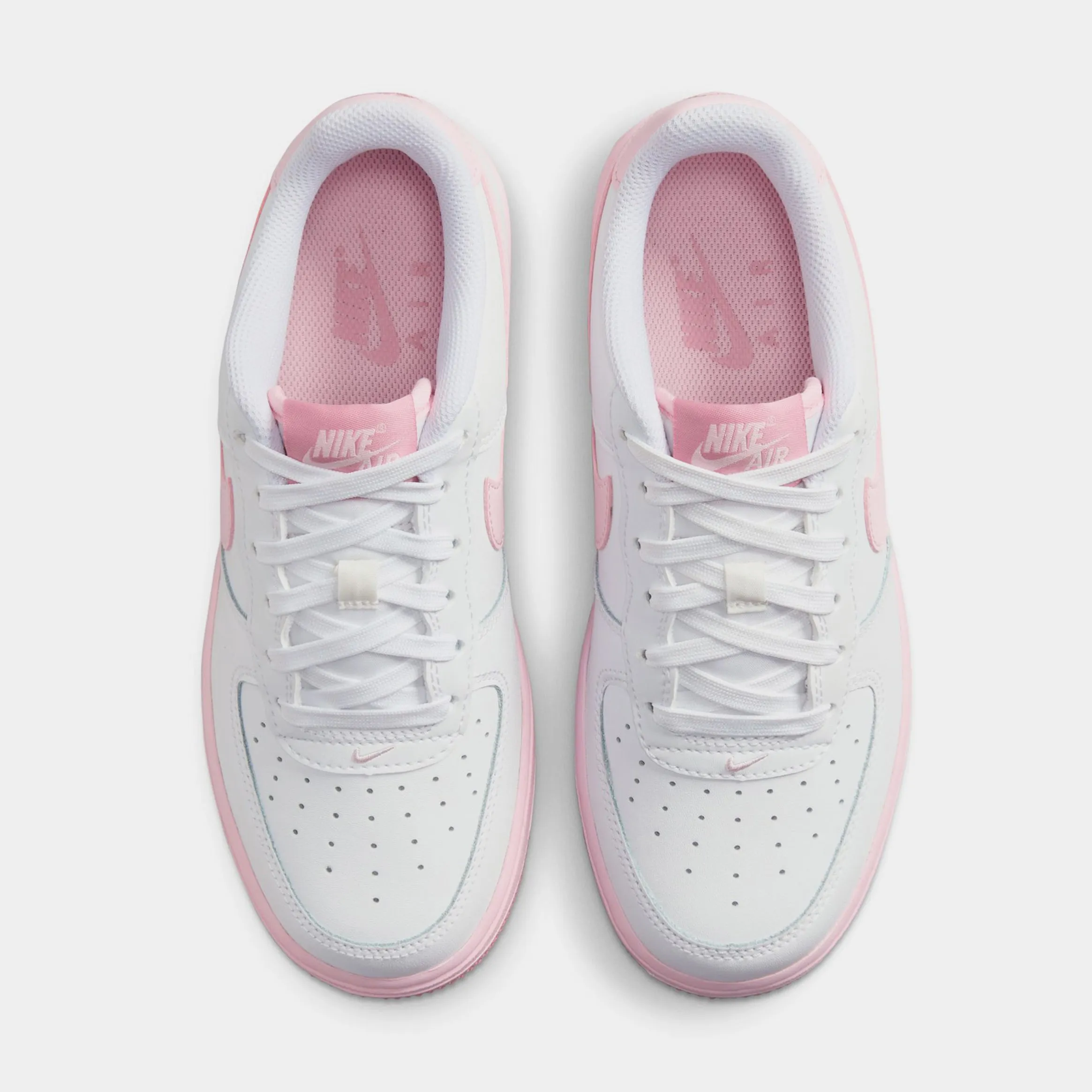 Air Force 1 Low Grade School Lifestyle Shoes (White/Pink Foam) Nike Max 95 versions