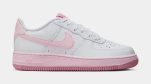 Air Force 1 Low Grade School Lifestyle Shoes (White/Pink Foam) nike air force 1 timeless streetwear shoes