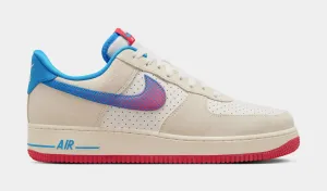 Air Force 1 Low Nike Inc Mens Basketball Shoes (Coconut Milk/Sail/Photo Blue/University Red) nike air force 1 timeless streetwear shoes