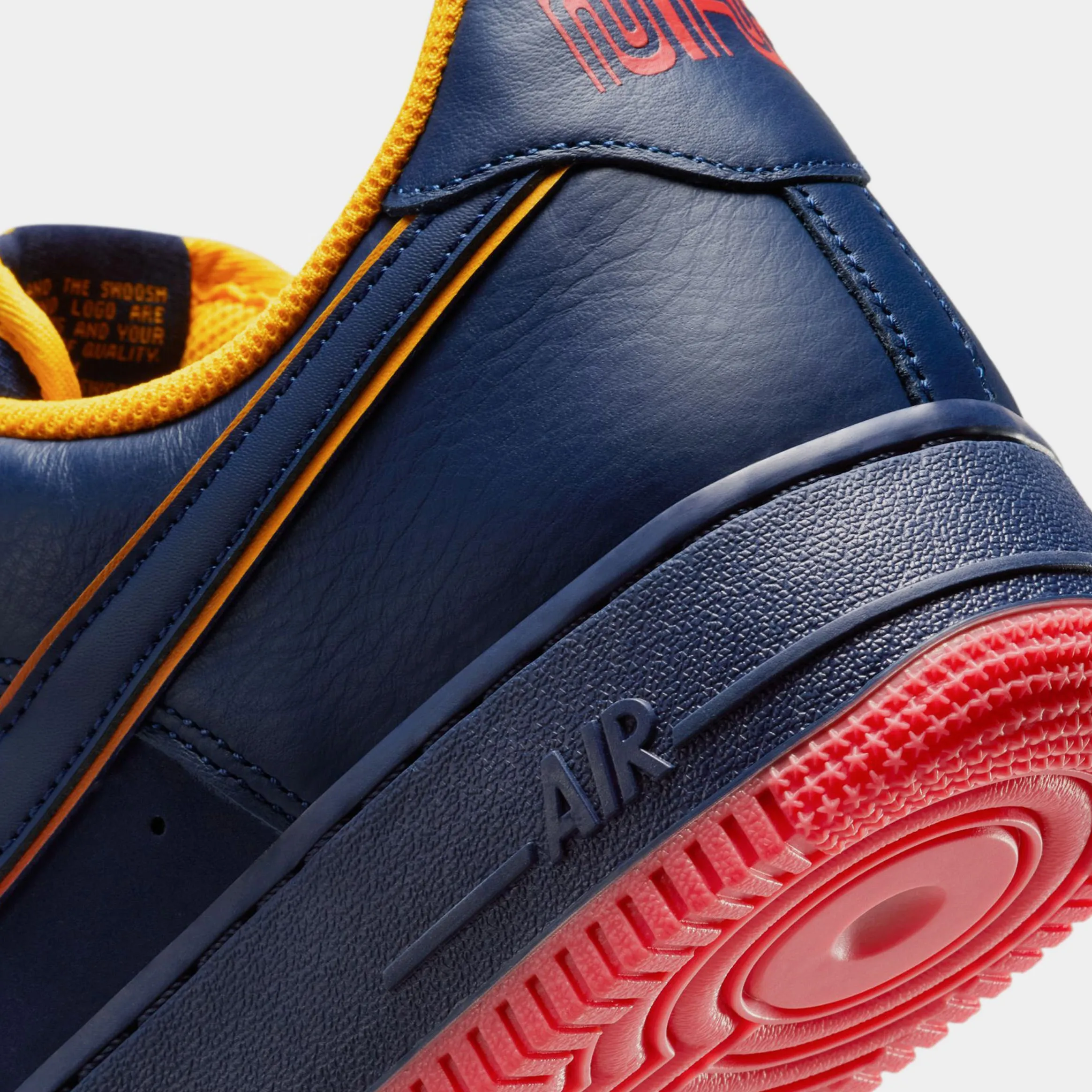 Air Force 1 Low Retro Mens Lifestyle Shoes (Midnight Navy/Light Crimson/University Gold/Blue Void) Nike Max 95 versions