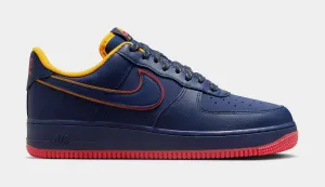 Air Force 1 Low Retro Mens Lifestyle Shoes (Midnight Navy/Light Crimson/University Gold/Blue Void) nike air force 1 timeless streetwear shoes