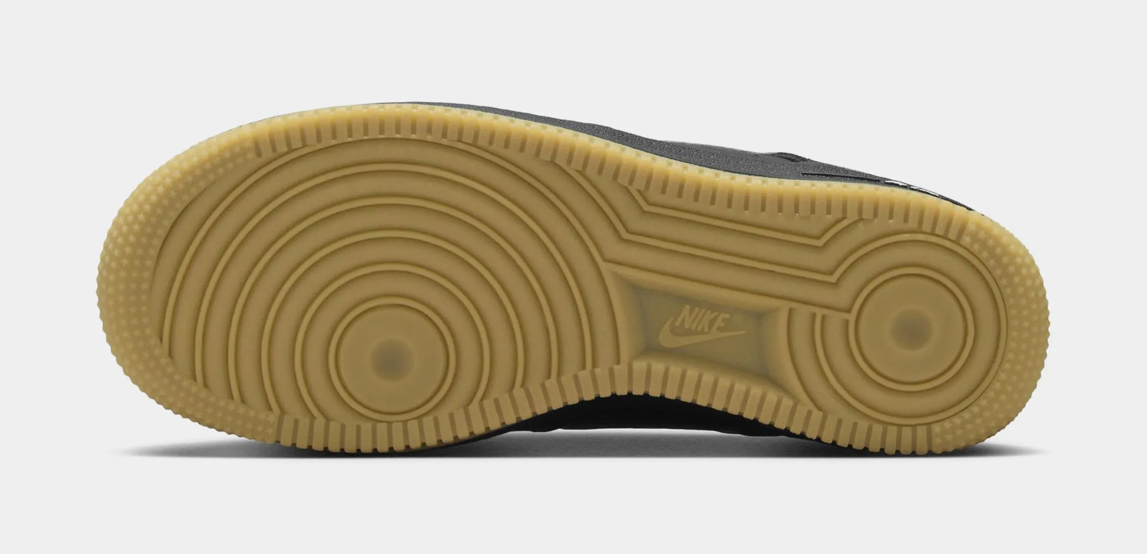 Air Force 1 LV8 Grade School Lifestyle Shoes (Black/White/Gum Light Brown) Nike Max 95 versions