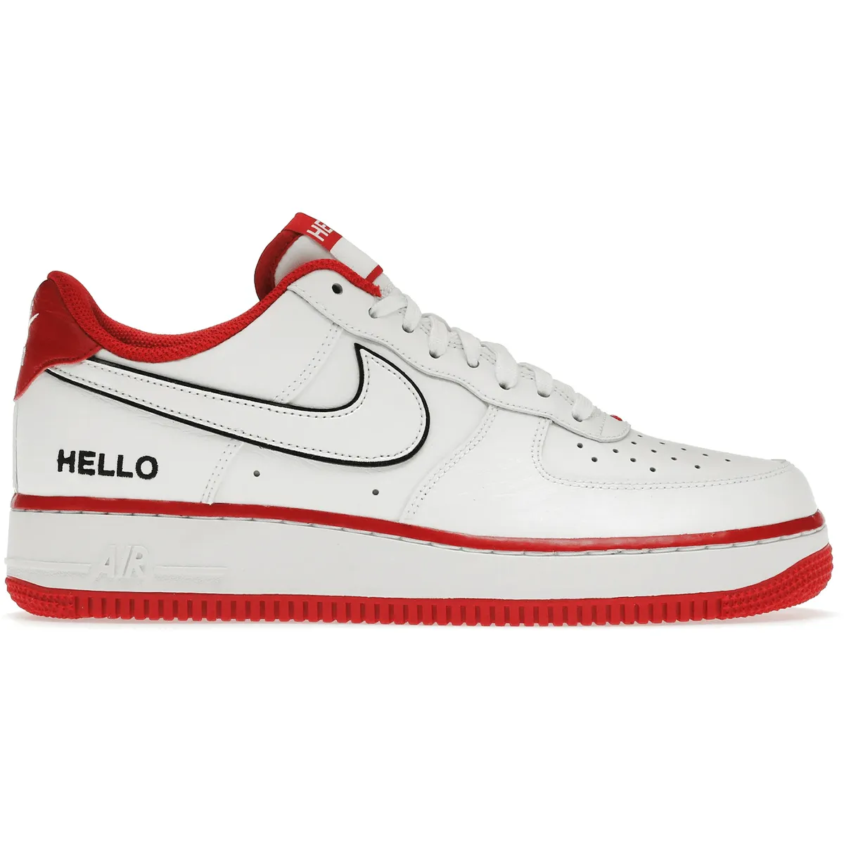 Air Force 1 Lx Hello University Red Nike Air Force 1 heritage shoes for everyday wear