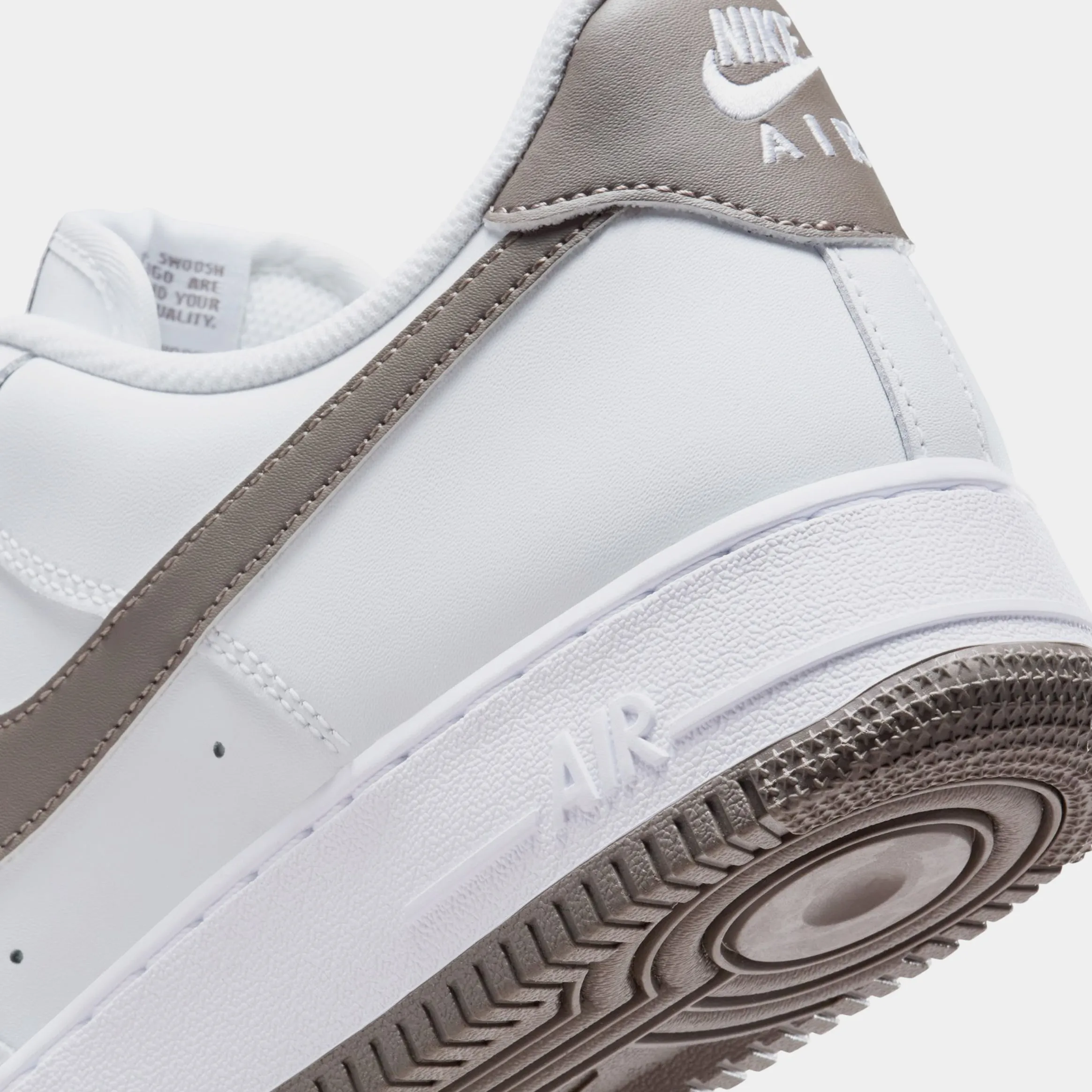 Air Force 1 Mens Lifestyle Shoes (White/Cave Stone) Nike Max 95 versions