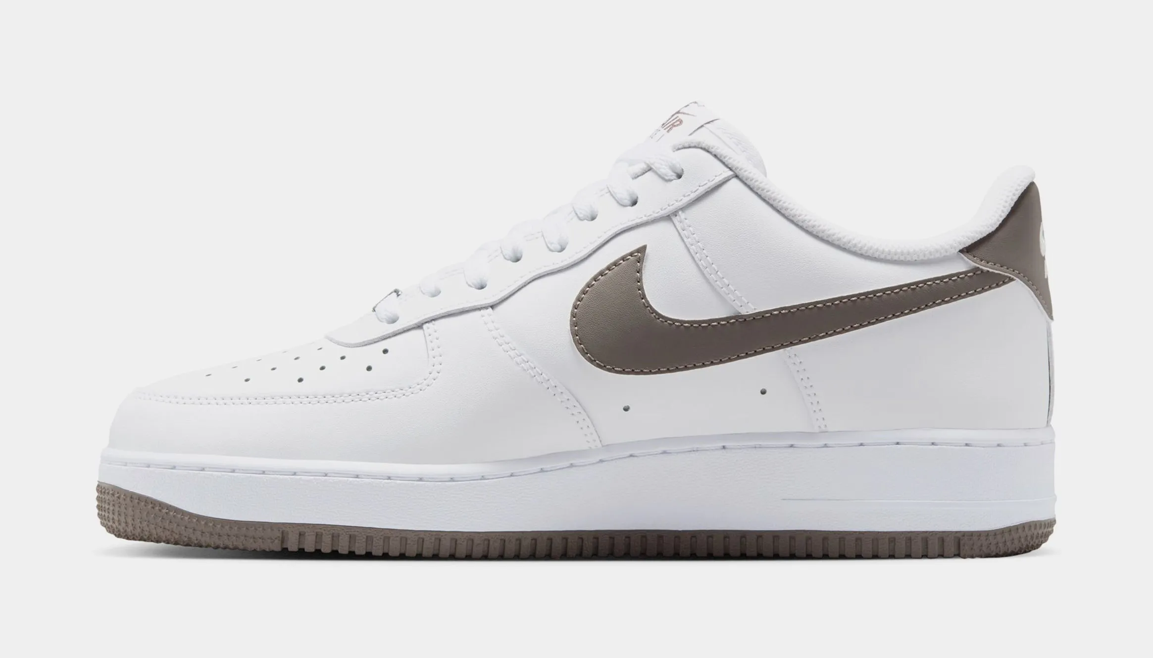 Air Force 1 Mens Lifestyle Shoes (White/Cave Stone) Nike Max 95 versions