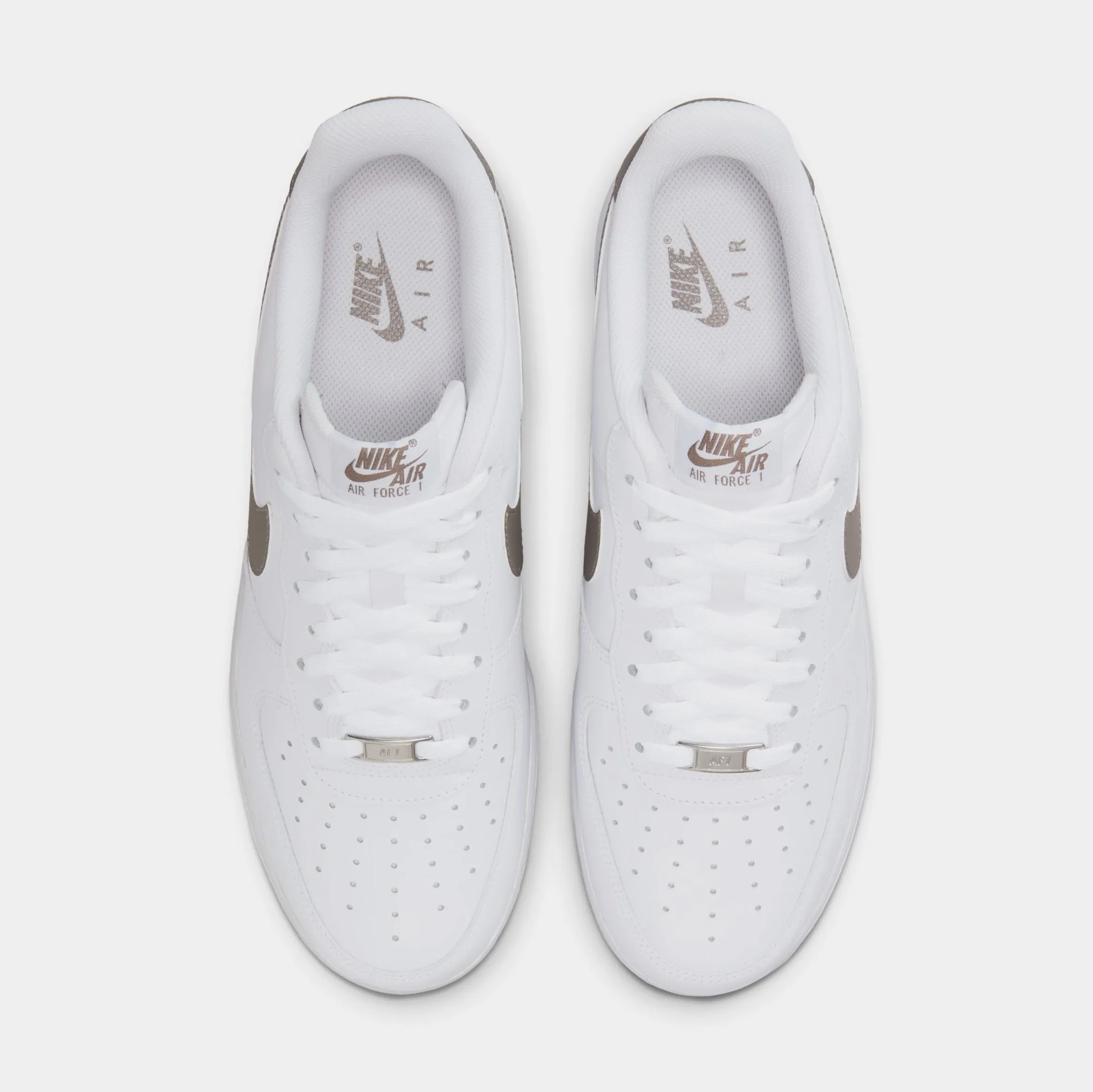Air Force 1 Mens Lifestyle Shoes (White/Cave Stone) Nike Max 95 versions