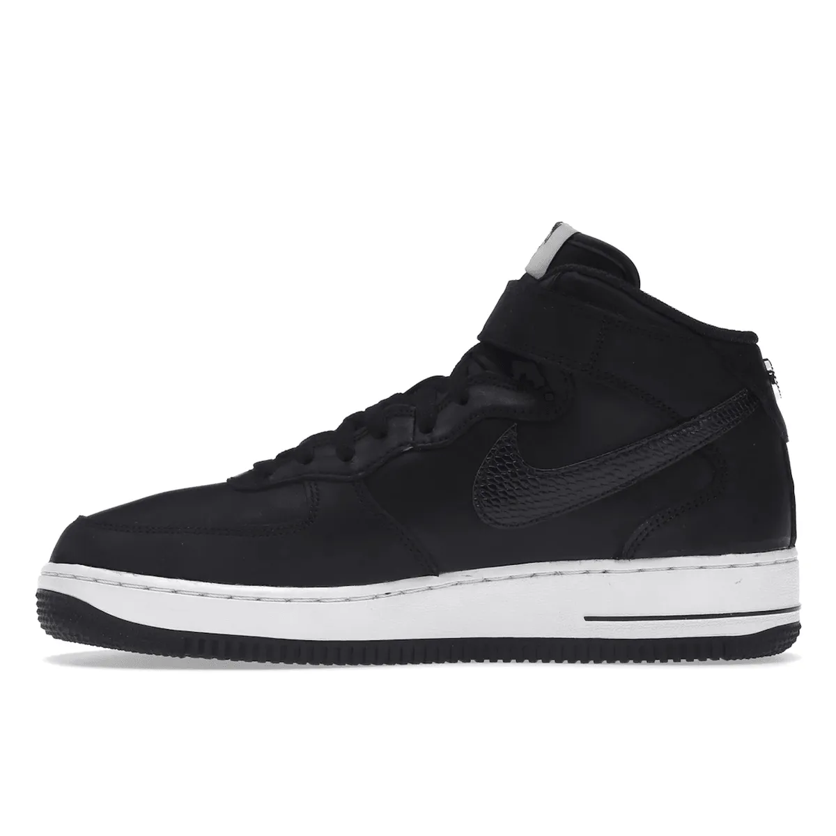 Air Force 1 Mid x Stussy Black White Nike Air Force 1 classic shoes
