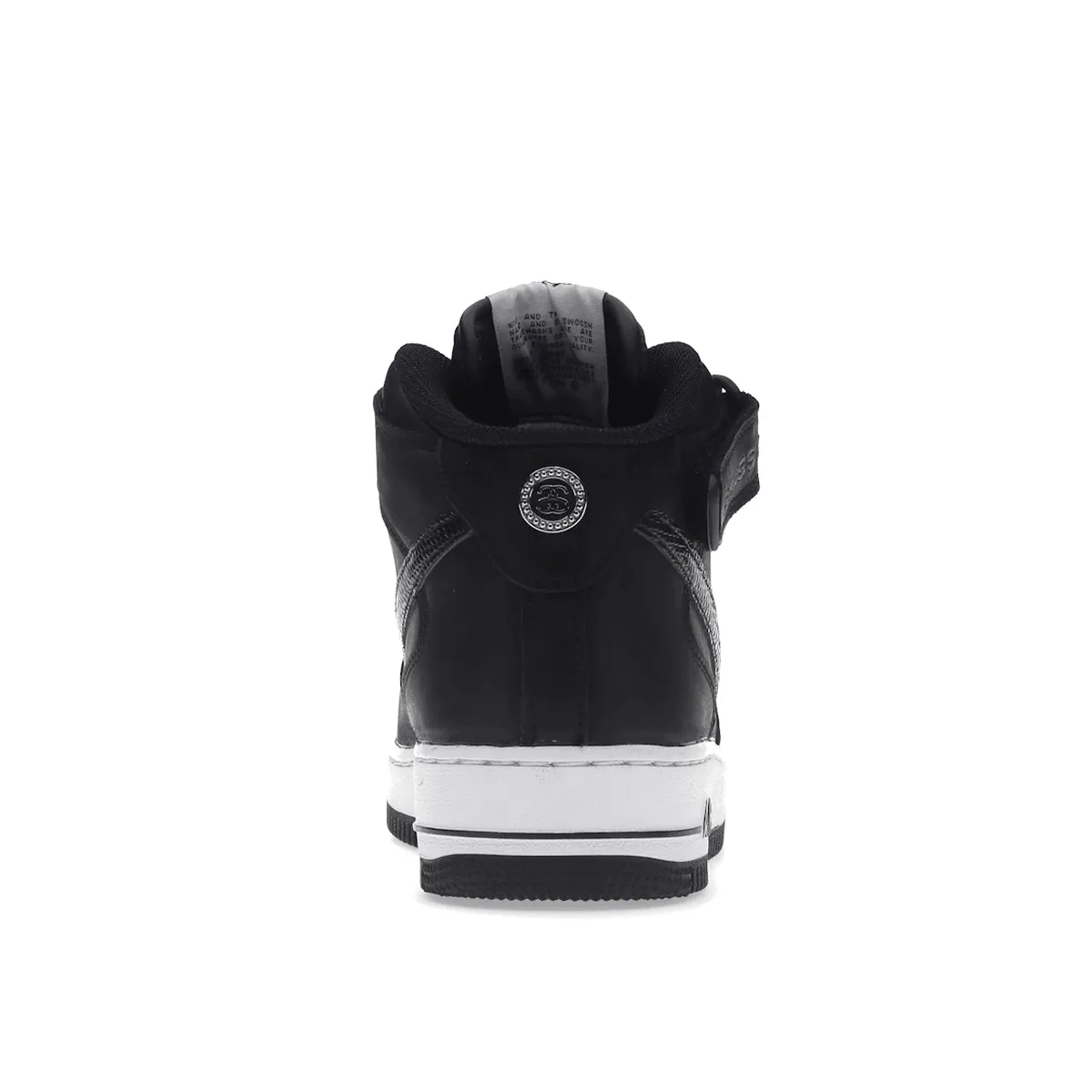 Air Force 1 Mid x Stussy Black White Nike Air Force 1 classic shoes