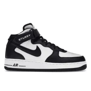 Air Force 1 Mid x Stussy Light Bone Black Nike Air Force 1 heritage shoes for everyday wear