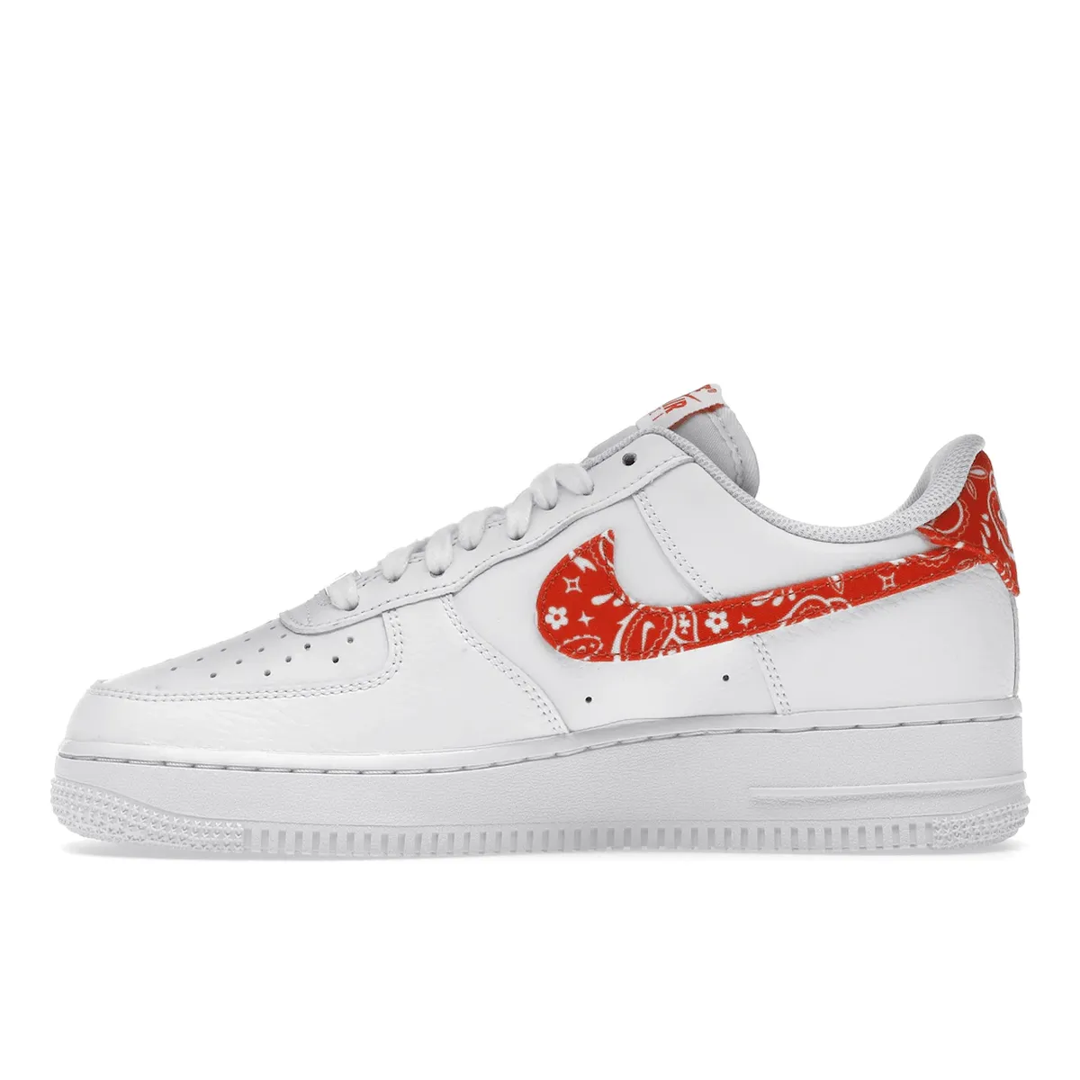Air Force 1 Orange Paisley Nike Air Force 1 classic shoes