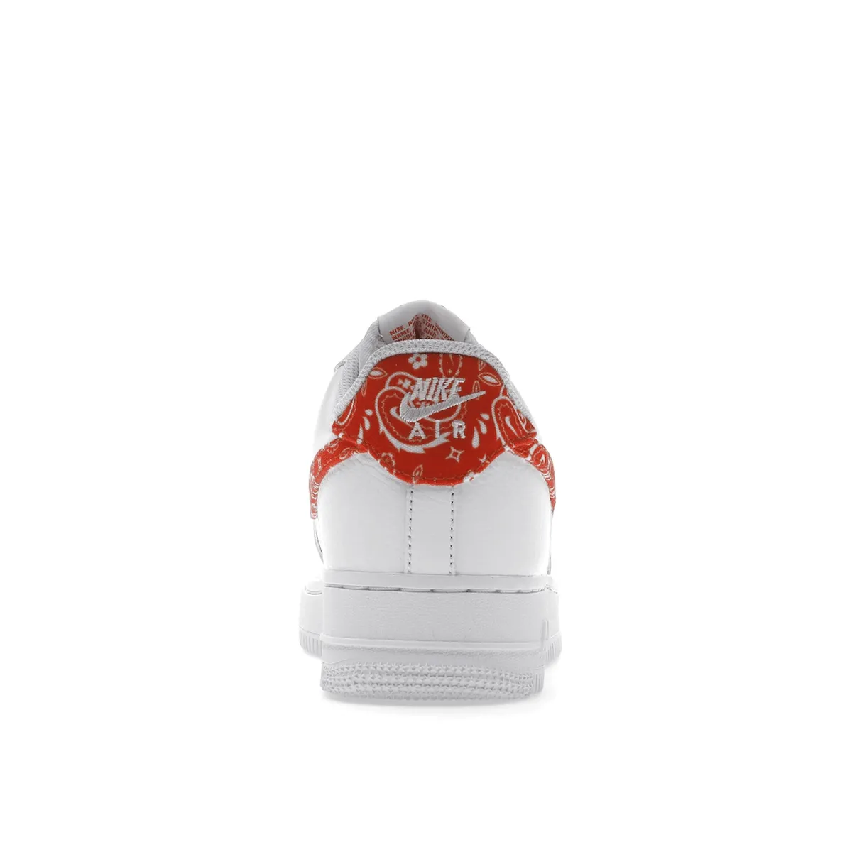 Air Force 1 Orange Paisley Nike Air Force 1 classic shoes