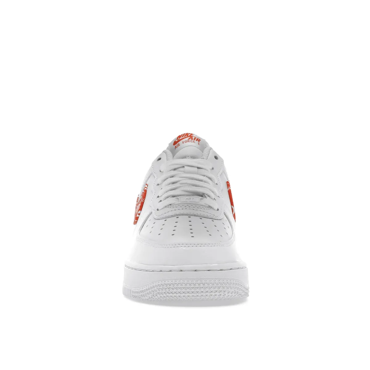 Air Force 1 Orange Paisley Nike Air Force 1 classic shoes