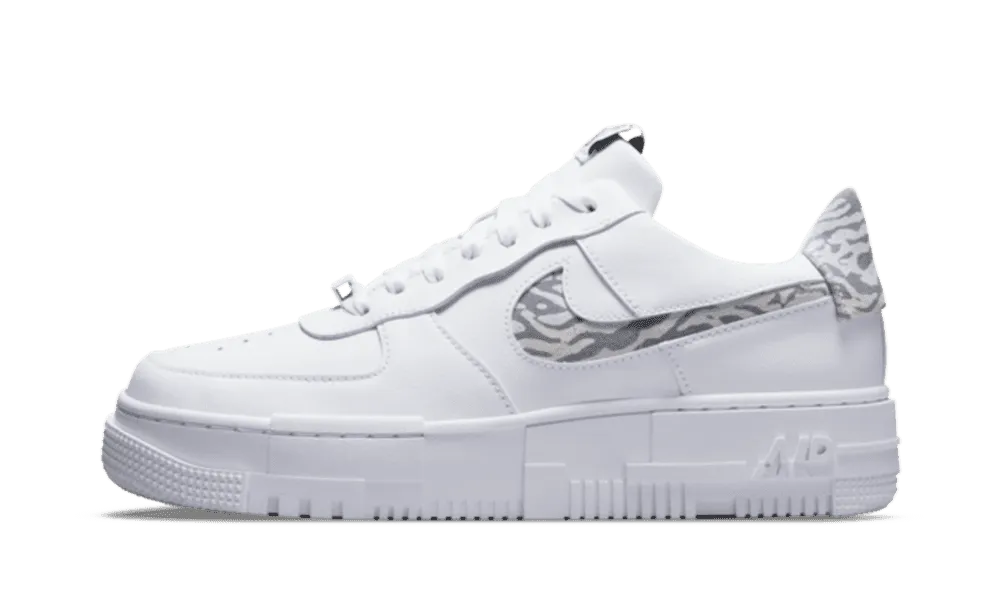 Air Force 1 Pixel Zebra Nike Air Force 1 heritage shoes for everyday wear