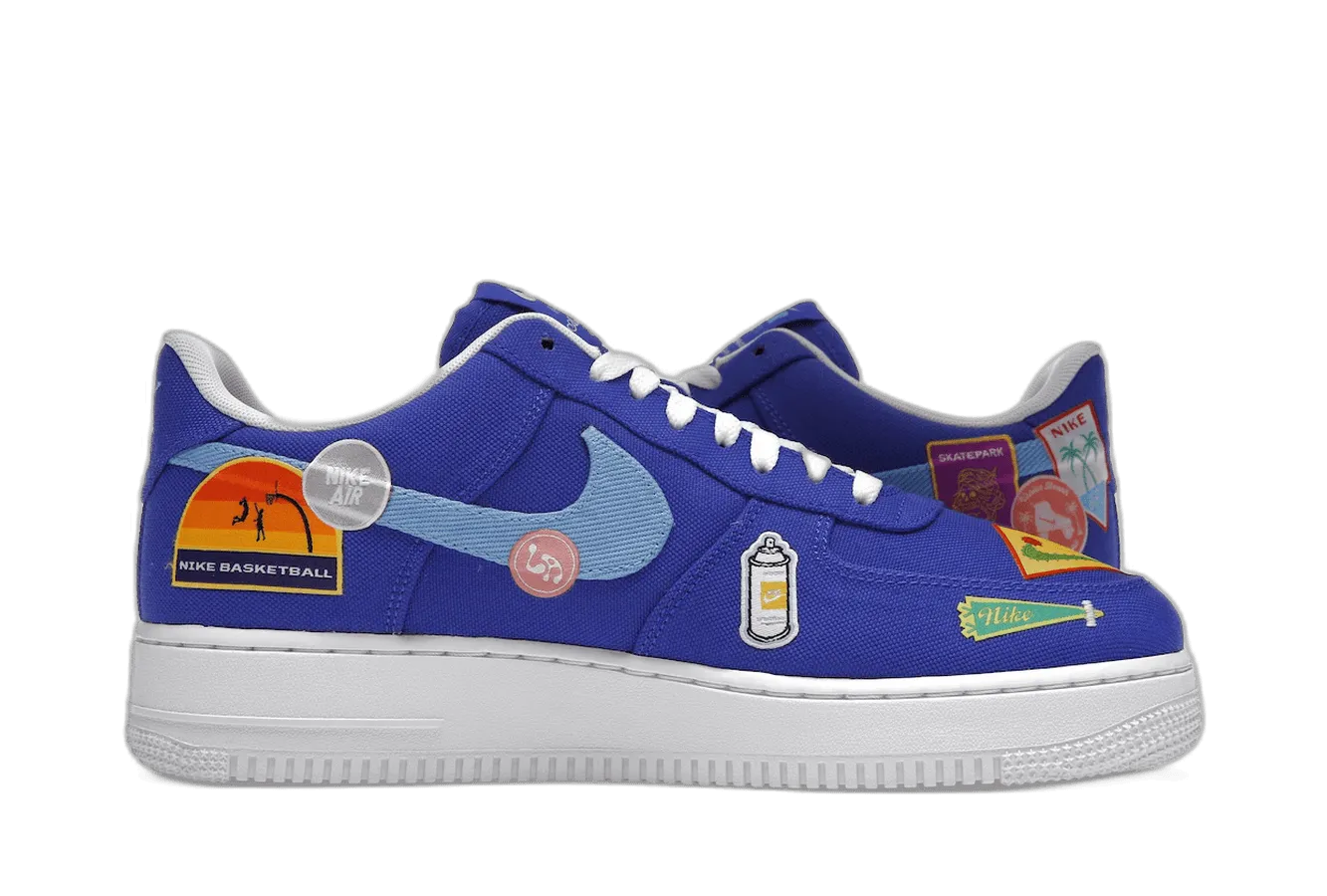 Air Force 1 PRM Los Angeles Patched Up Nike Air Force 1 classic shoes