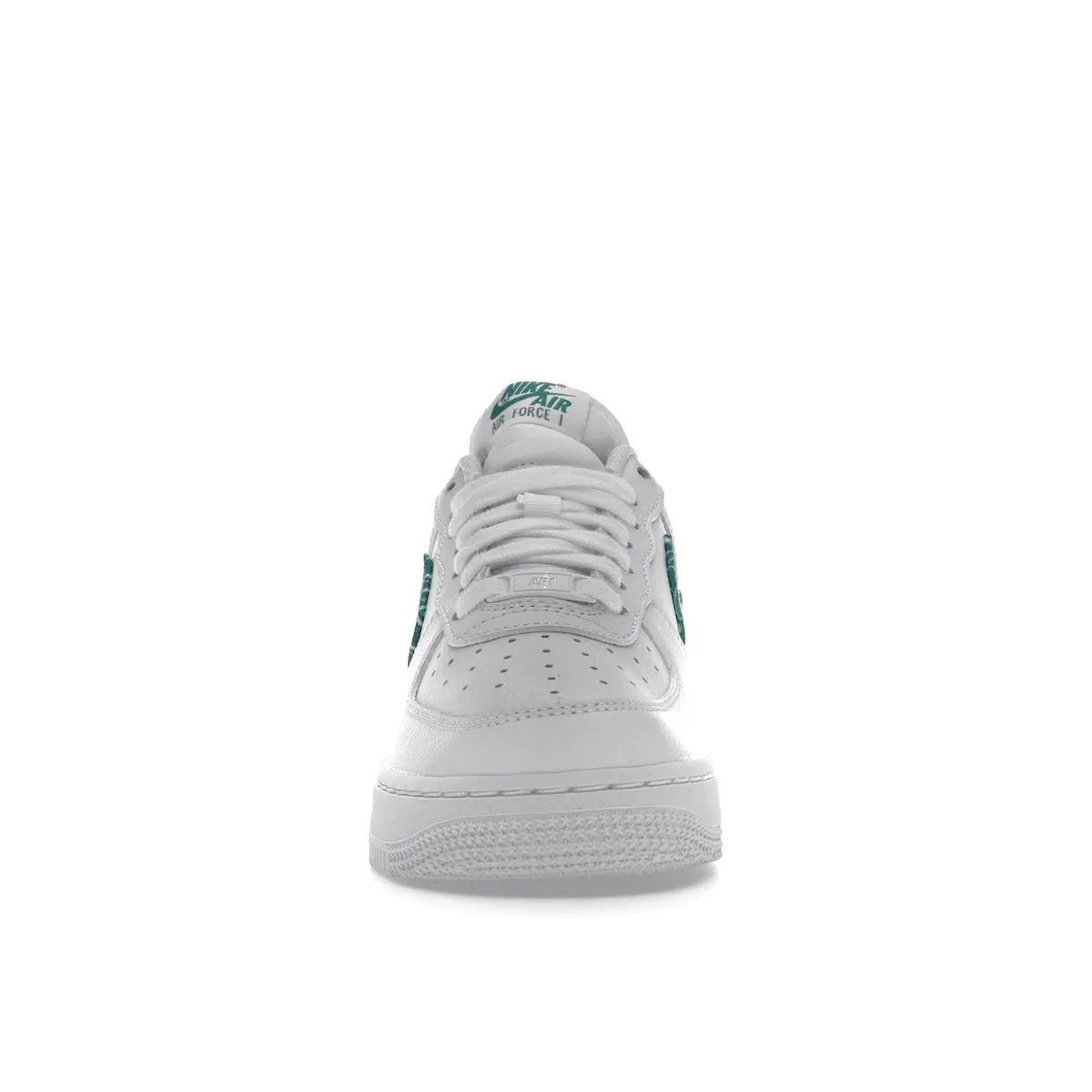Air Force 1 White Green Paisley Nike Air Force 1 classic shoes