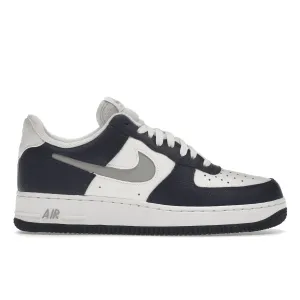 Air Force 1 White Navy Grey Nike Air Force 1 heritage shoes for everyday wear