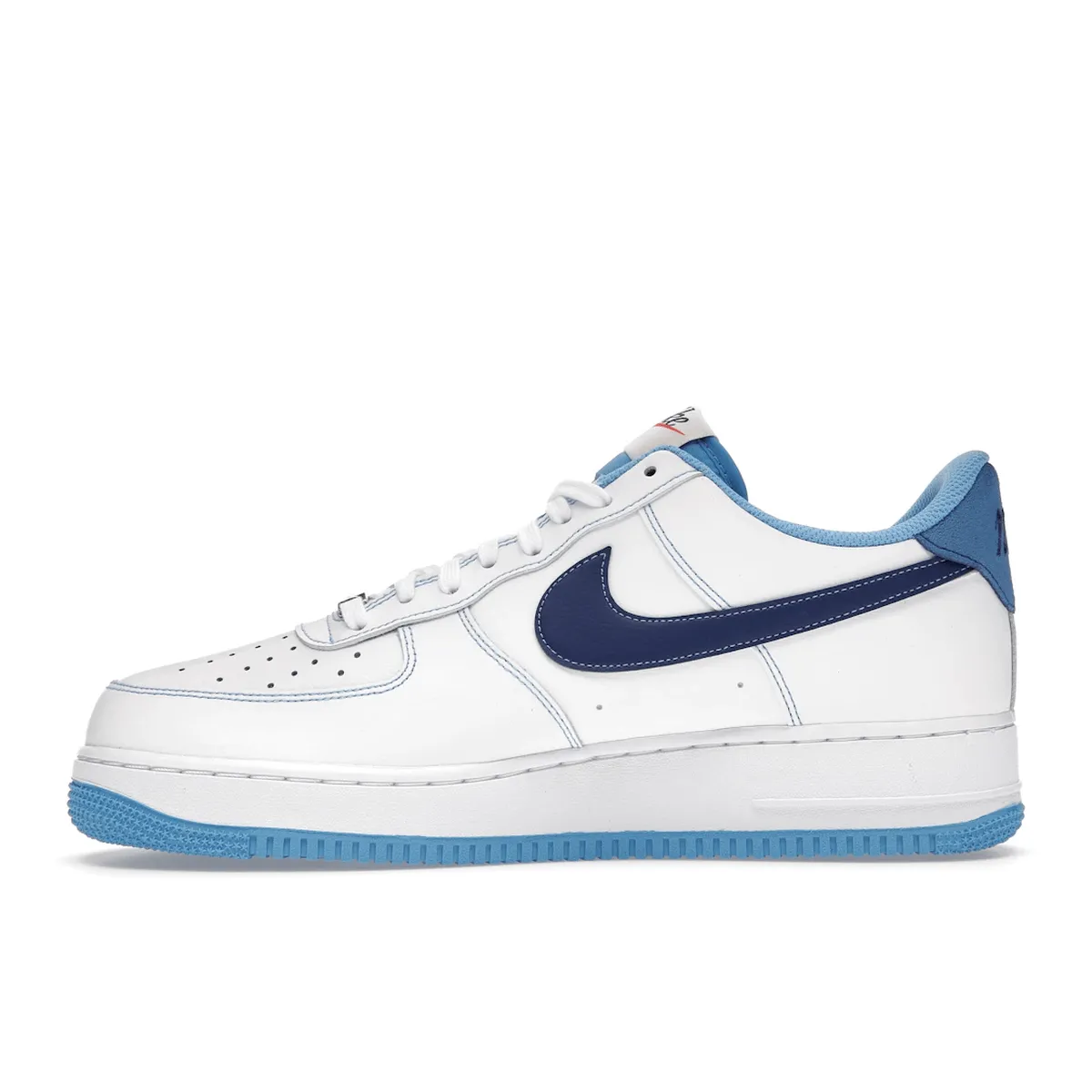 Air Force 1 White University Blue Nike Air Force 1 classic shoes