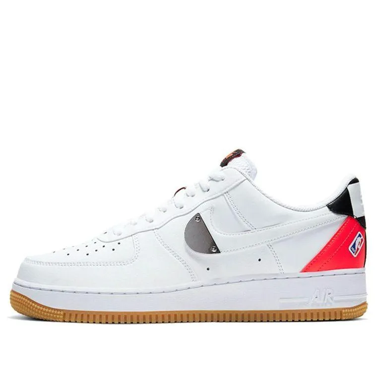 Air Force 1 X NBA Crimson Gum Nike Air Force 1 heritage shoes for everyday wear