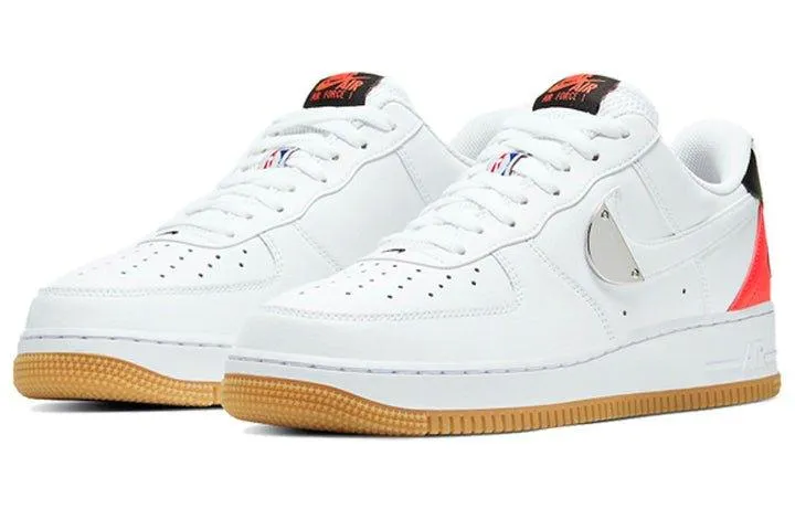 Air Force 1 X NBA Crimson Gum Nike Air Force 1 classic shoes