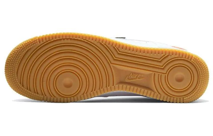 Air Force 1 X NBA Crimson Gum Nike Air Force 1 classic shoes