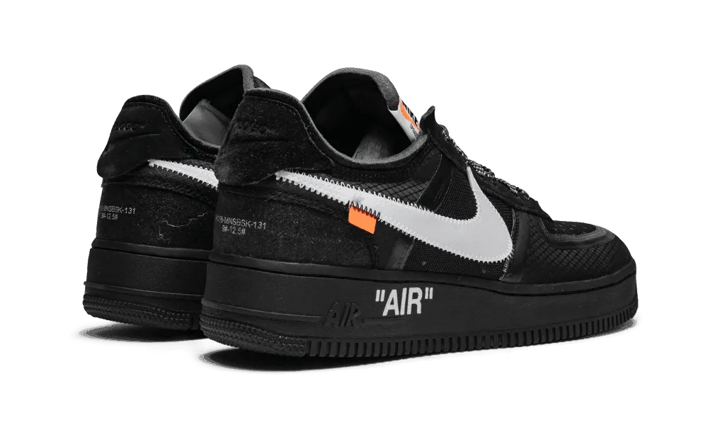 Air Force 1 X Off White Black White Off White X