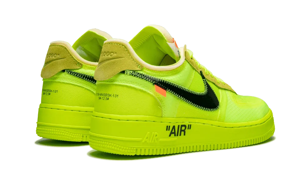 Air Force 1 X Off White Volt Off White X