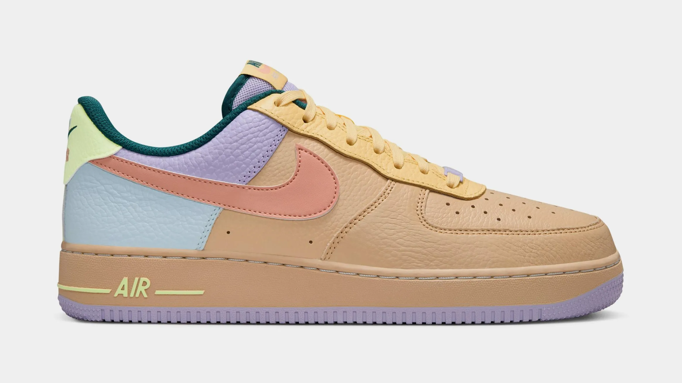 Air Force 1'07 Easter Mens Basketball Shoes (Sesame/Apricot Agate/Hydrangeas) nike air force 1 timeless streetwear shoes