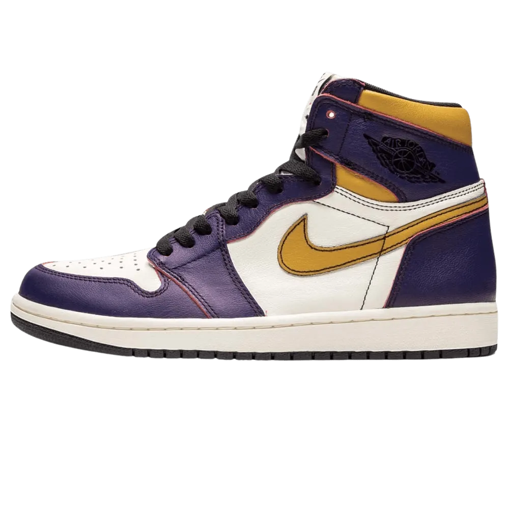 Air Jordan 1 Retro High SB 'LA To Chicago' Nike SB skate shoes with padded support and grip