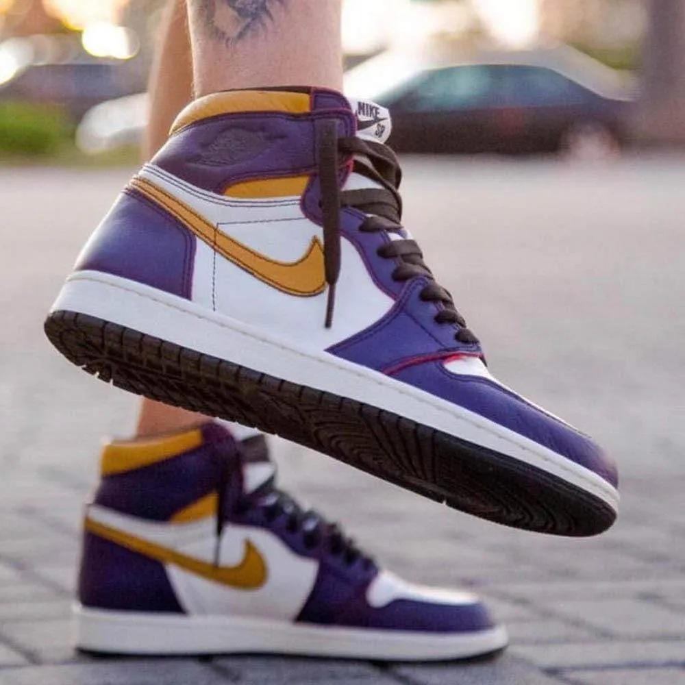 Air Jordan 1 Retro High SB 'LA To Chicago' Nike SB skateboarding shoes