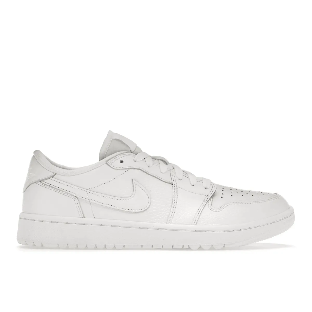 Air Jordan 1 Retro Low Golf Triple White nike golf specialized golf shoes performance fit