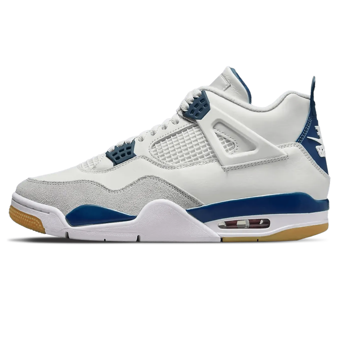 Air Jordan 4 Retro SP x Nike SB 'Navy' Nike SB skate shoes with padded support and grip