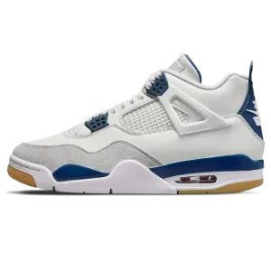 Air Jordan 4 Retro SP x Nike SB 'Navy' Nike SB skate shoes with padded support and grip