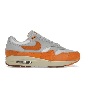 Air Max 1 Magma Orange Patch Work Nike Air Max casual shoes with visible air tech
