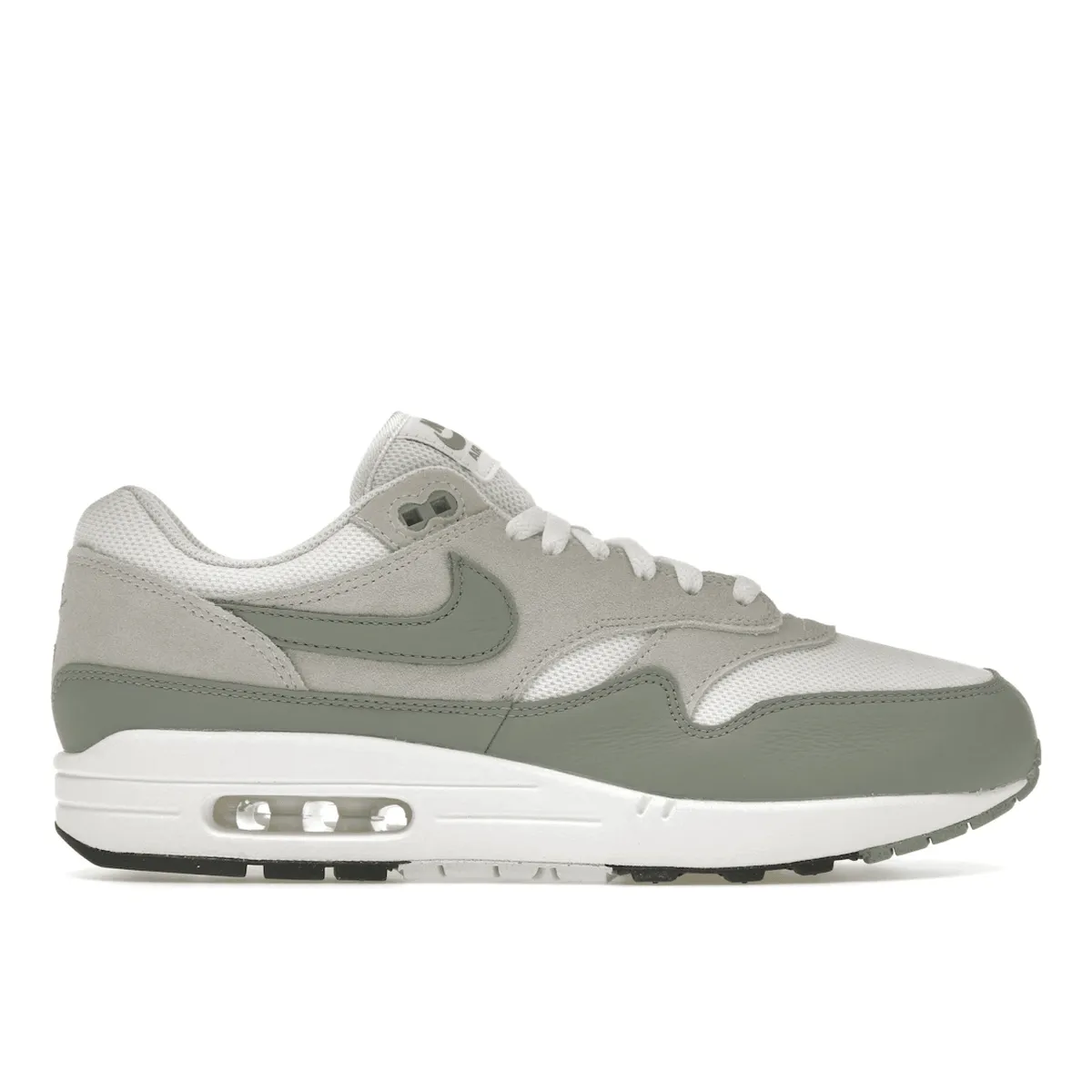 Air Max 1 Mica Green Nike Air Max casual shoes with visible air tech