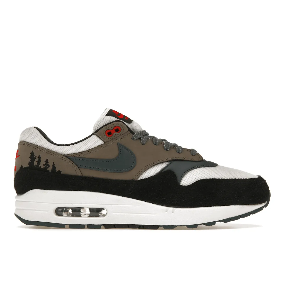 Air Max 1 PRM Slate Blue Nike Air Max casual shoes with visible air tech
