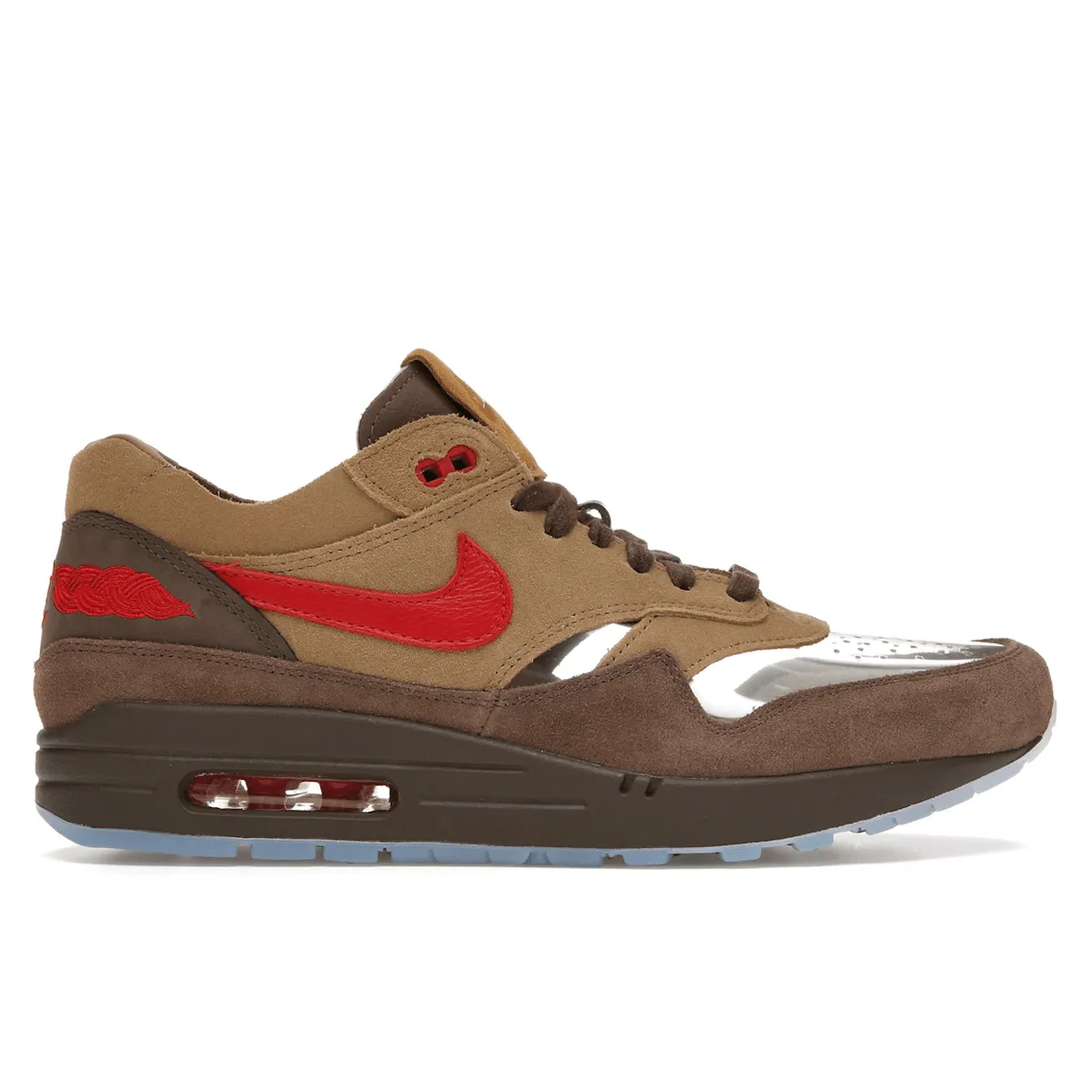 Air Max 1 X CLOT Kiss Of Death CHA Nike Air Max casual shoes with visible air tech
